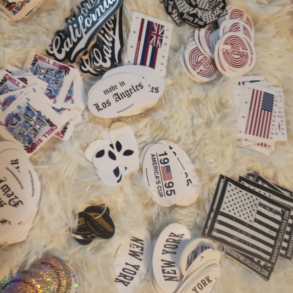 60 brandy Melville stickers